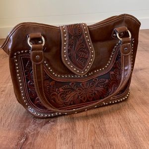Gently loved Montana West Concealed Carry Purse